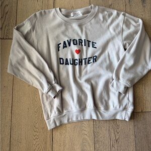 Sub_Urban Riot Erin & Sara Light Beige Crewneck Sweatshirt